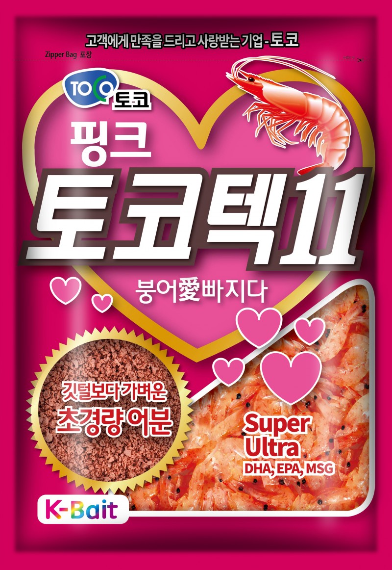 [토코] 토코텍11 핑크떡밥 미끼 집어제